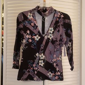 Guess Floral Print Top